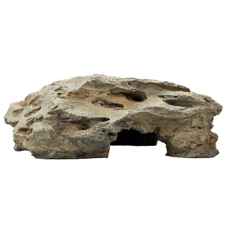 HOBBY Comb Cave 2 dimension 22,5 x 12,5 x 7,5 cm imitation d\'une grotte en pierre pour poissons et réptiles