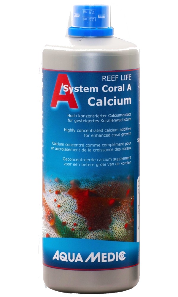 AQUA MEDIC REEF LIFE System Coral A Calcium 1000 ml calcium concentré pour aquarium d\'eau de mer