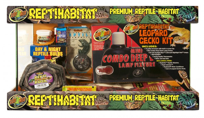 ZOOMED Kit ReptiHabitat Gecko NT-L10E kit terrarium complet 51 x 25 x 30 cm