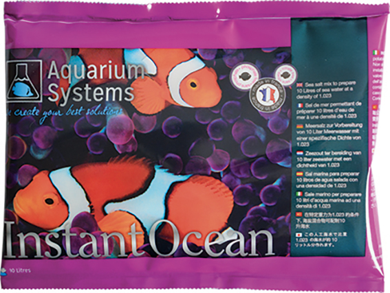 AQUARIUM SYSTEMS Instant Océan 360 gr sel d\'aquarium pour 10L d\'eau de mer
