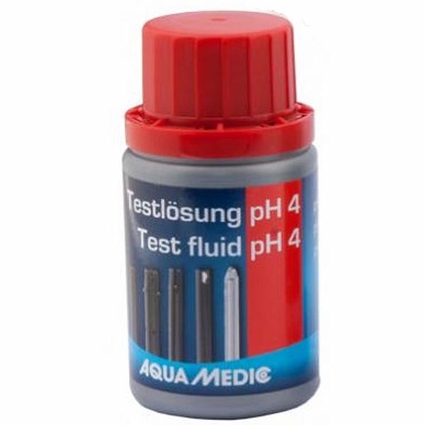 AQUA MEDIC pH 4 60 ml solution d\'étalonnage pour électrode pH ou pH-mètre