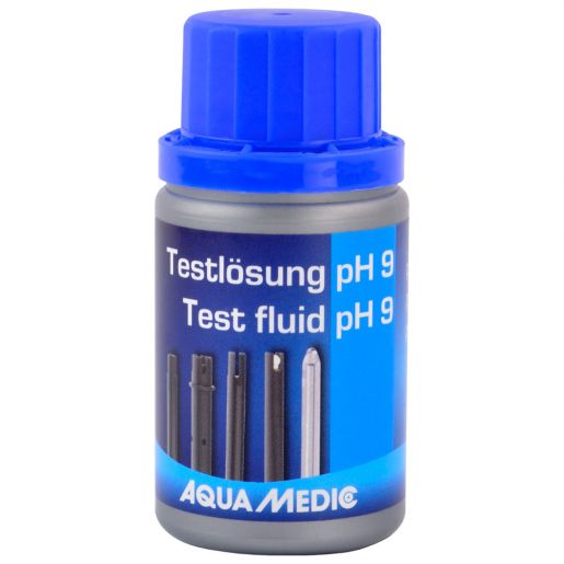 AQUA MEDIC pH 9 60 ml solution d\'étalonnage pour électrode pH ou pH-mètre