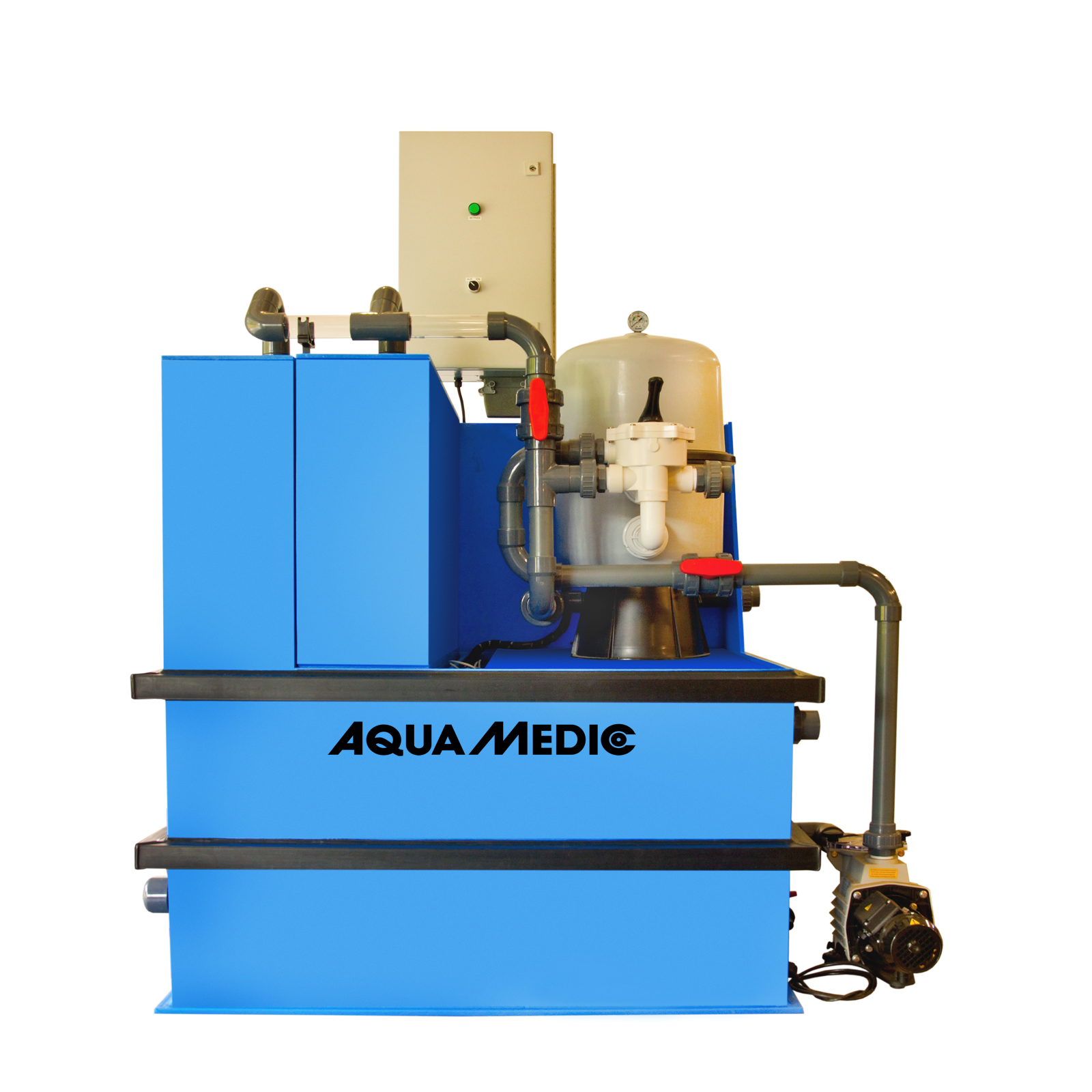 AQUA MEDIC Systemfilter 1 station de filtration pour aquarium d\'eau douce et d\'eau de mer jusqu\'à 20000 L