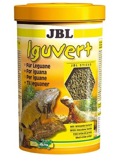 JBL Iguvert 1 L nourriture complète pour les iguanes et autres reptiles végétariens