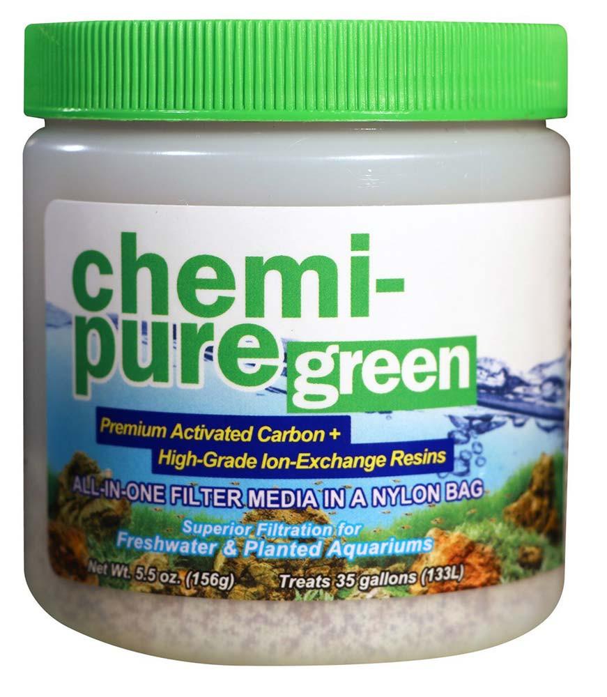 BOYD Chemi Pure Green 156 gr masse de filtration à base de charbon actif et de résines échangeuses d\'ions pour aquarium d\'eau douce