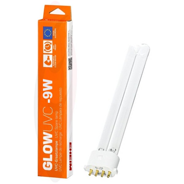 EHEIM GlowUVC-9 ampoule UV-C 9W culot 2G7 pour stérilisateurs Eheim ClearUVC-9