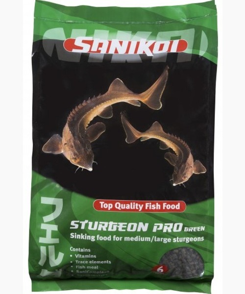 SANIKOI Sturgeon Pro Green 10L nourriture Premium en granulés coulants de 6 mm pour esturgeons