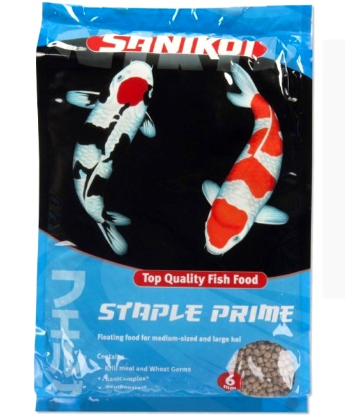 SANIKOI Staple Prime 10L nourriture Premium en granulés flottants de 6 mm pour carpes Koi de grandes tailles