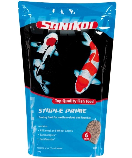 SANIKOI Staple Prime 3L nourriture Premium en granulés flottants de 6 mm pour carpes Koi de grandes tailles