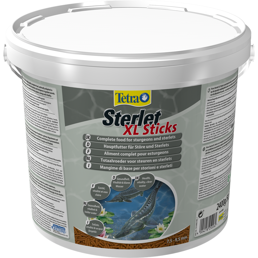 TETRA Pond Sterlet Sticks XL 5L nourriture complète en sticks coulants pour esturgeons