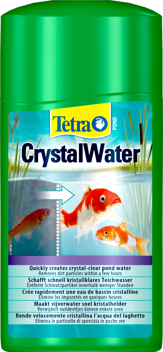 TETRA Pond Crystal Water 500 ml clarificateur d'eau pour bassin. Traite  jusqu'à 10000 L - Traitements de l'eau bassin/Traitements de l'eau -   - Aquariophilie