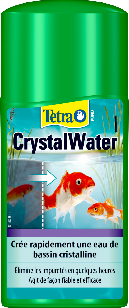 TETRA Pond Crystal Water 250 ml clarificateur d\'eau pour bassin. Traite jusqu\'à 5000 L