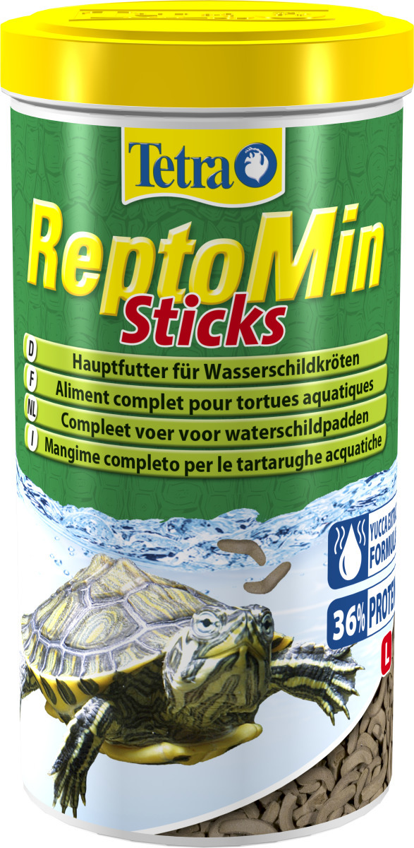 TETRA ReptoMin Sticks 250 ml nourriture principale de qualité pour tortues d\'eau