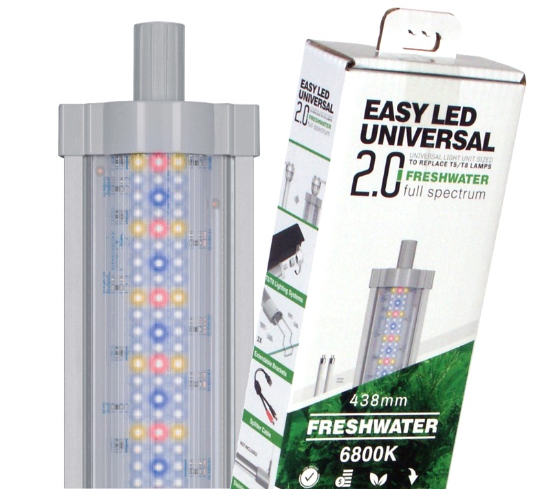 AQUATLANTIS Easy Led 2.0 FreshWater rampe LEDS Eau douce 6800°K. 10 longueurs au choix