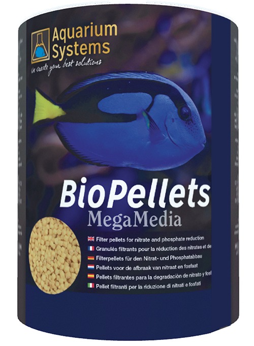 AQUARIUM SYSTEMS BioPellets 1000 gr polymère anti-Nitrates et anti-Phosphates pour aquarium récifal