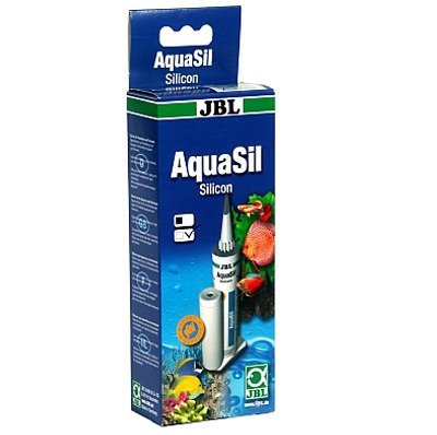 JBL AquaSil 80 ml silicone transparent pour l\'assemblage d\'aquarium
