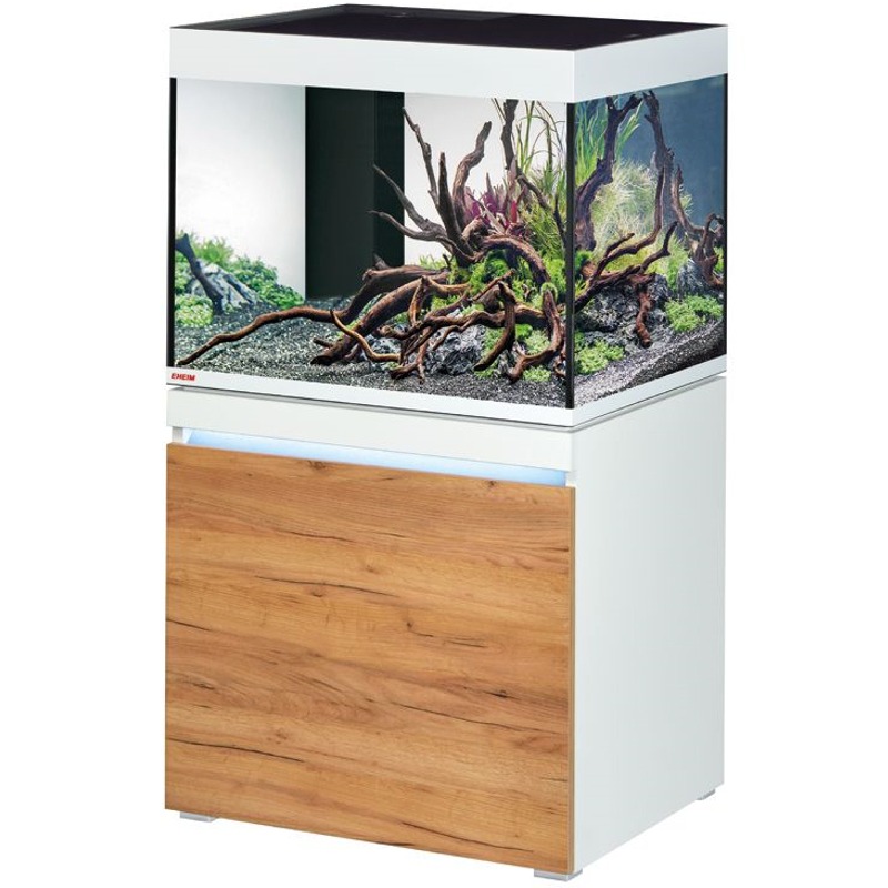 EHEIM Incpiria 230 LED Alpin / Nature kit aquarium 70 cm 230 L avec meuble et éclairage LEDs