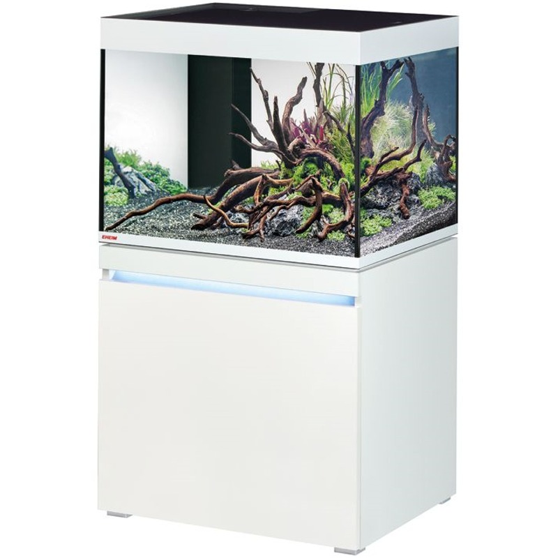 EHEIM Incpiria 230 LED Alpin kit aquarium 70 cm 230 L avec meuble et éclairage LEDs
