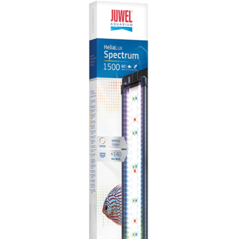 JUWEL HeliaLux Spectrum 150 cm réglette LEDs 60W pour aquarium JUWEL Rio 400/450 et Vision 450