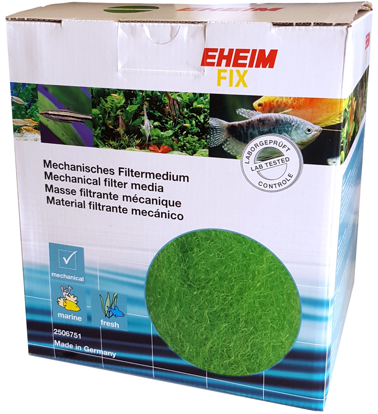 EHEIM Fix 5L materiau à structure spéciale pour filtration mécanique