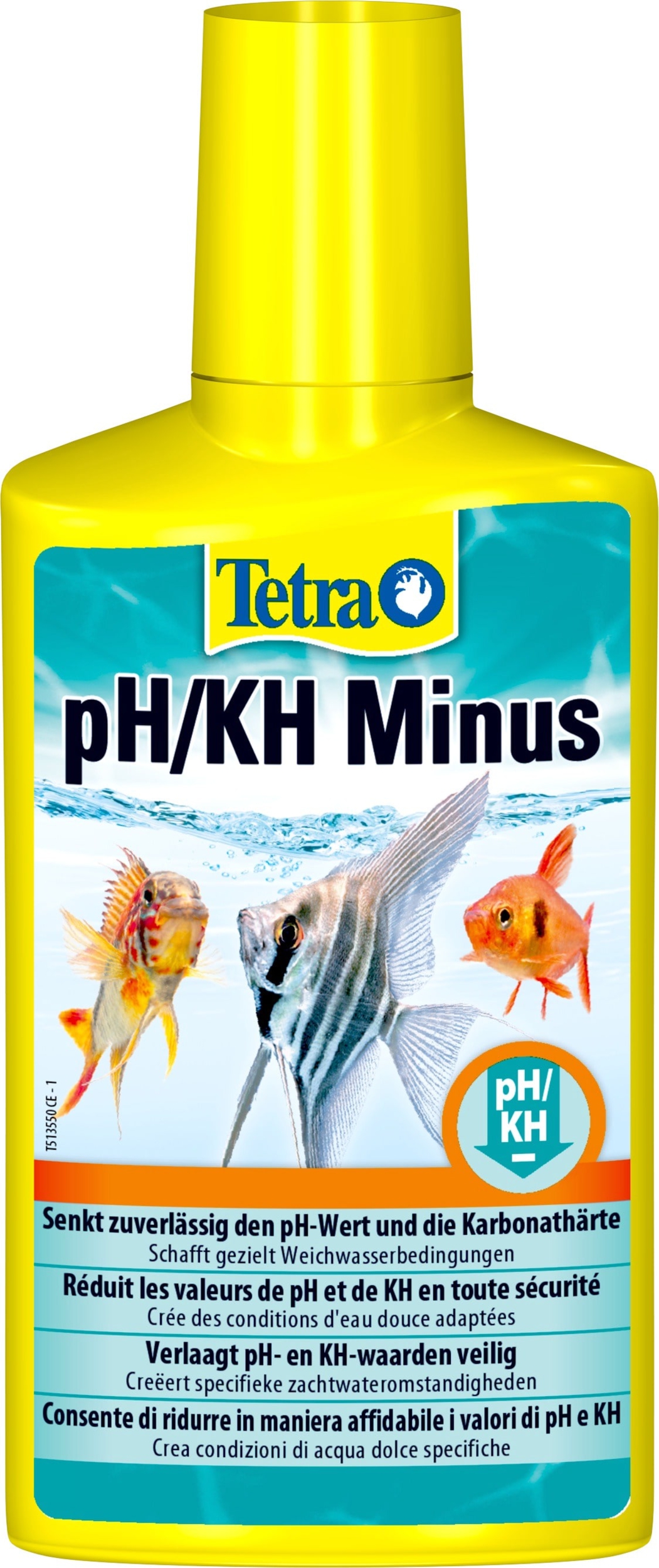 TETRA pH/KH Minus réduit en toute sécurité le pH et le KH dans votre aquarium