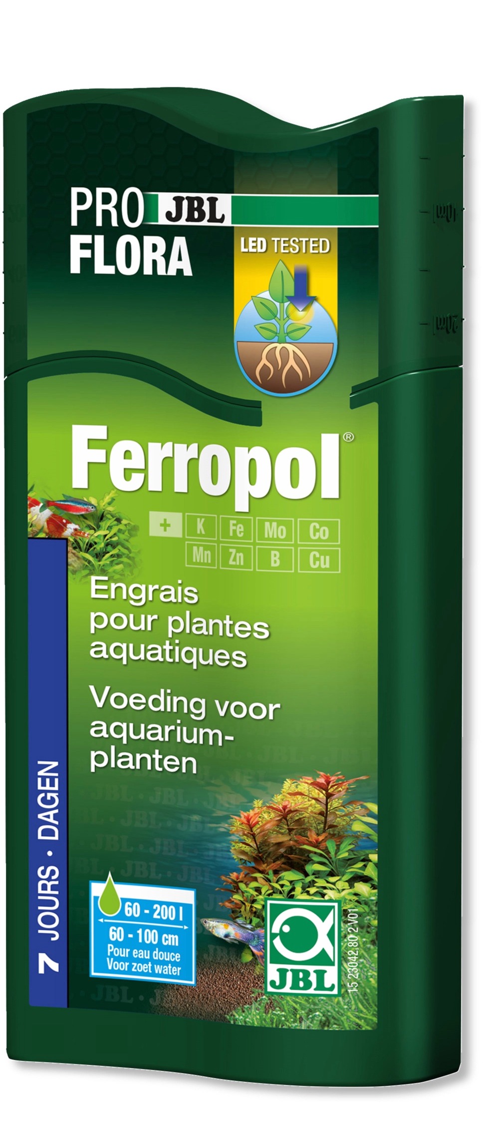 JBL Ferropol 100 ml engrais liquide complet contenant des oligo-éléments