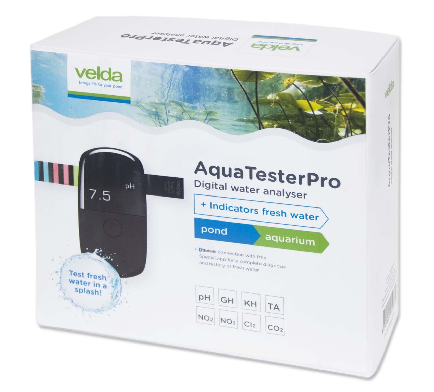 VELDA AquaTesterPro V2 analyseur électronique pH, GH, KH, TA, NO2, NO3, CI2  et CO2 - Traitements de l'eau bassin/Analyses de l'eau -  -  Aquariophilie