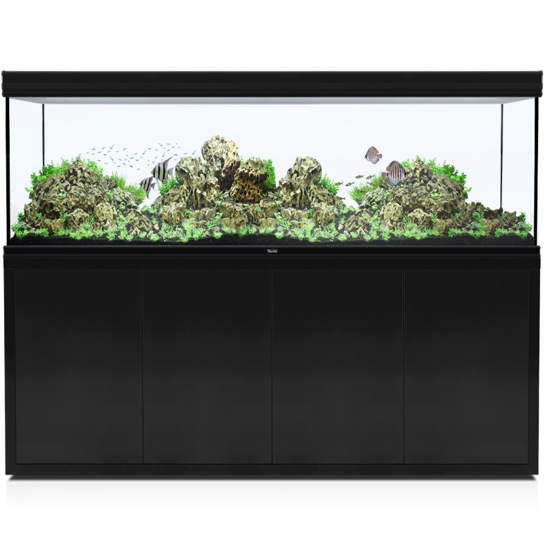 aquatlantis-fusion-200-x-70-x-75-cm-noir-aquarium-1050-l-avec-meuble