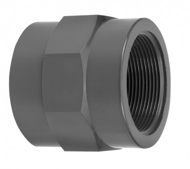 VDL Douilles de vissage en PVC diamètre 25 mm avec partie filetée taille 3/4