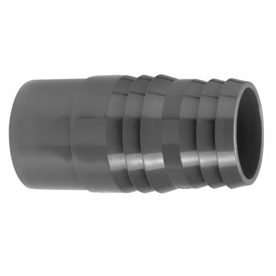 VDL Raccord PVC à coller 63 mm pour tuyau souple de 60 à 66 mm de diamètre