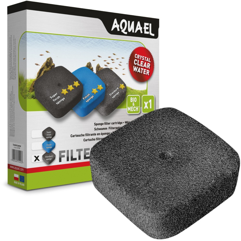 AQUAEL Sponge Standard mousse moyenne 20 ppi pour filtres UltraMax et Maxi Kani