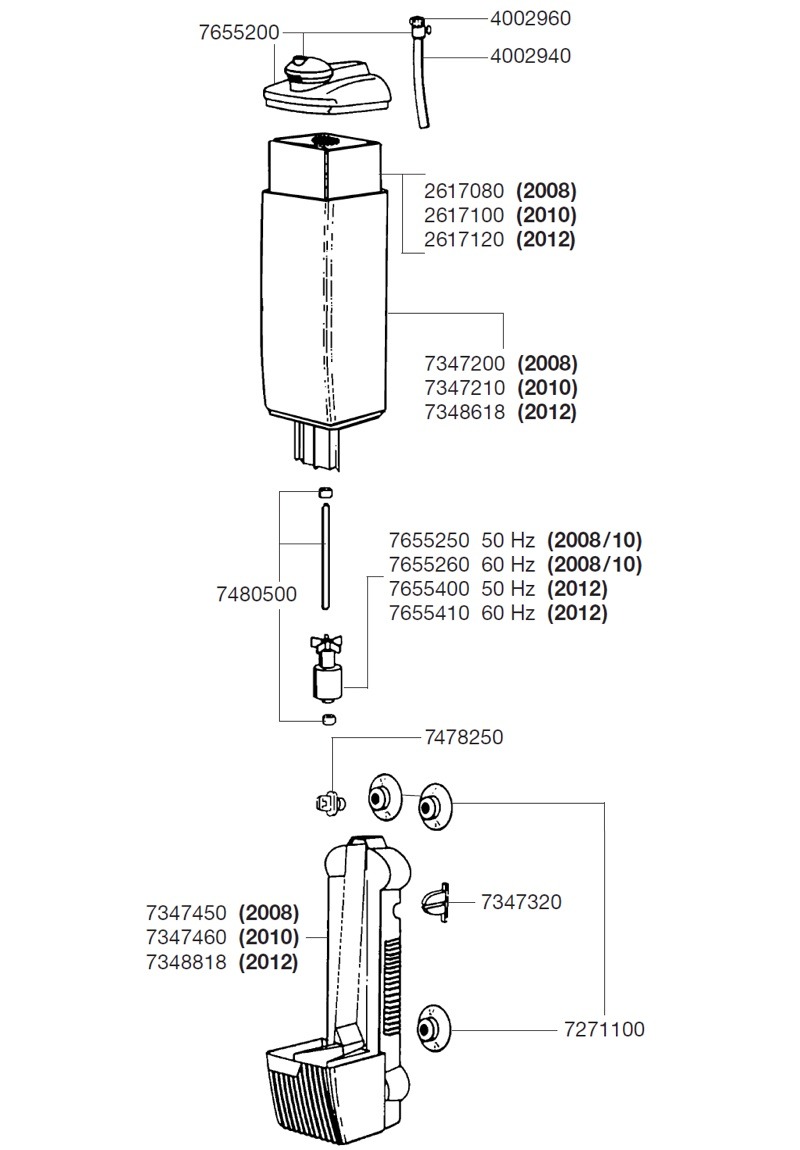 eheim-pieces-detachees-pour-filtre-pickup-60-2008-160-2010-et-200-2012