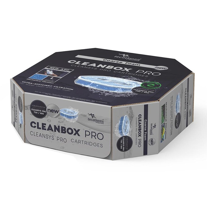 AQUATLANTIS CleanBox Pro L recharge Mousse Fine de filtration pour filtre externe CleanSys 730 et 850
