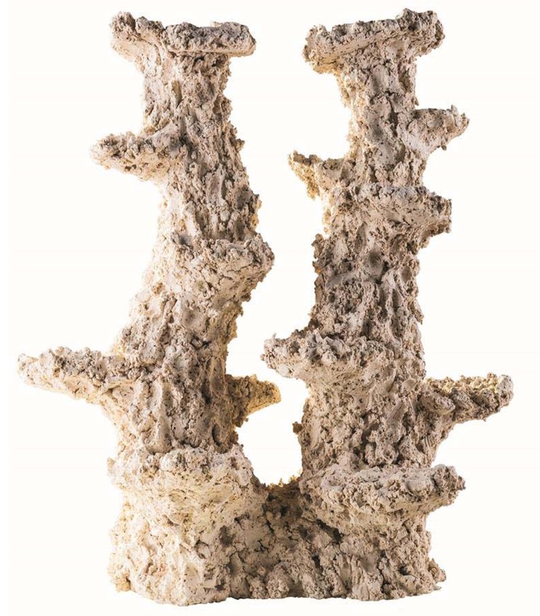 ARKA Column Wide 2 Branches 50 cm roche céramique haute porosité pour aquarium d\'eau de mer