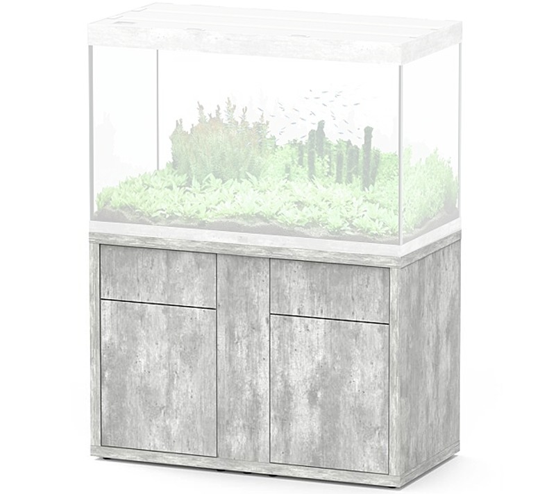 AQUATLANTIS Meuble Sublime 120 x 60 x 83 cm Béton pour aquarium
