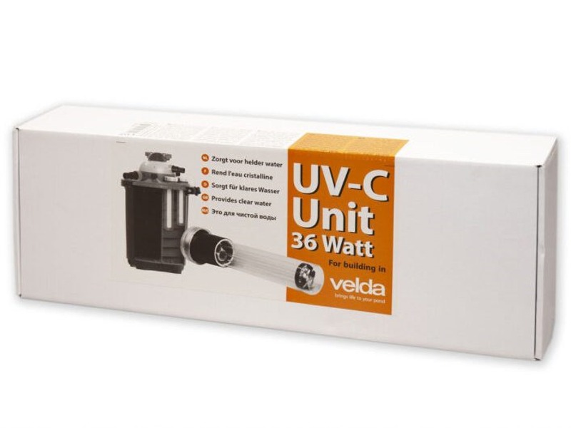 VELDA UV-C Unit 36W kit stérilisateur pour filtres Clear Control, Cross-Flow Biofill et Giant Biofill XL