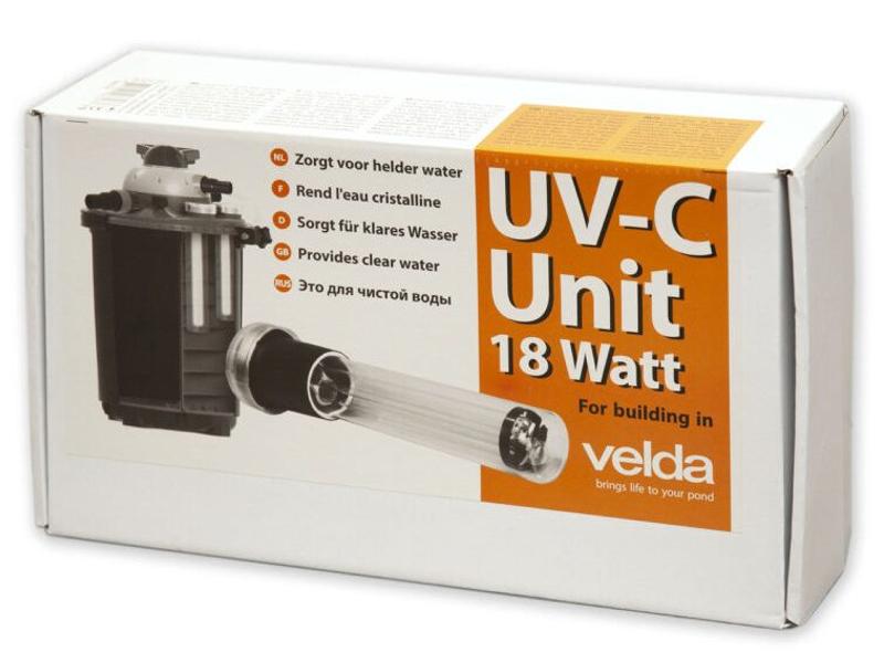 VELDA UV-C Unit 18W kit stérilisateur pour filtres Clear Control, Cross-Flow Biofill et Giant Biofill XL