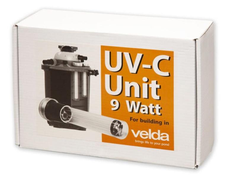 VELDA UV-C Unit 9W kit stérilisateur pour filtres Clear Control, Cross-Flow Biofill et Giant Biofill XL
