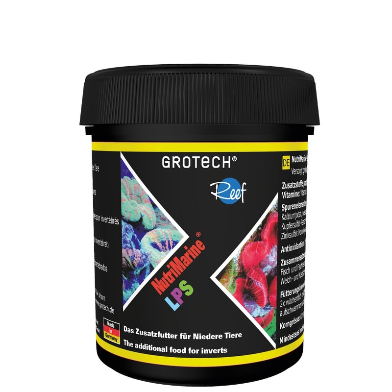 GROTECH NutriMarine LPS 75 gr apporte aux coraux durs à long polypes tous les éléments de nutrition nécessaires