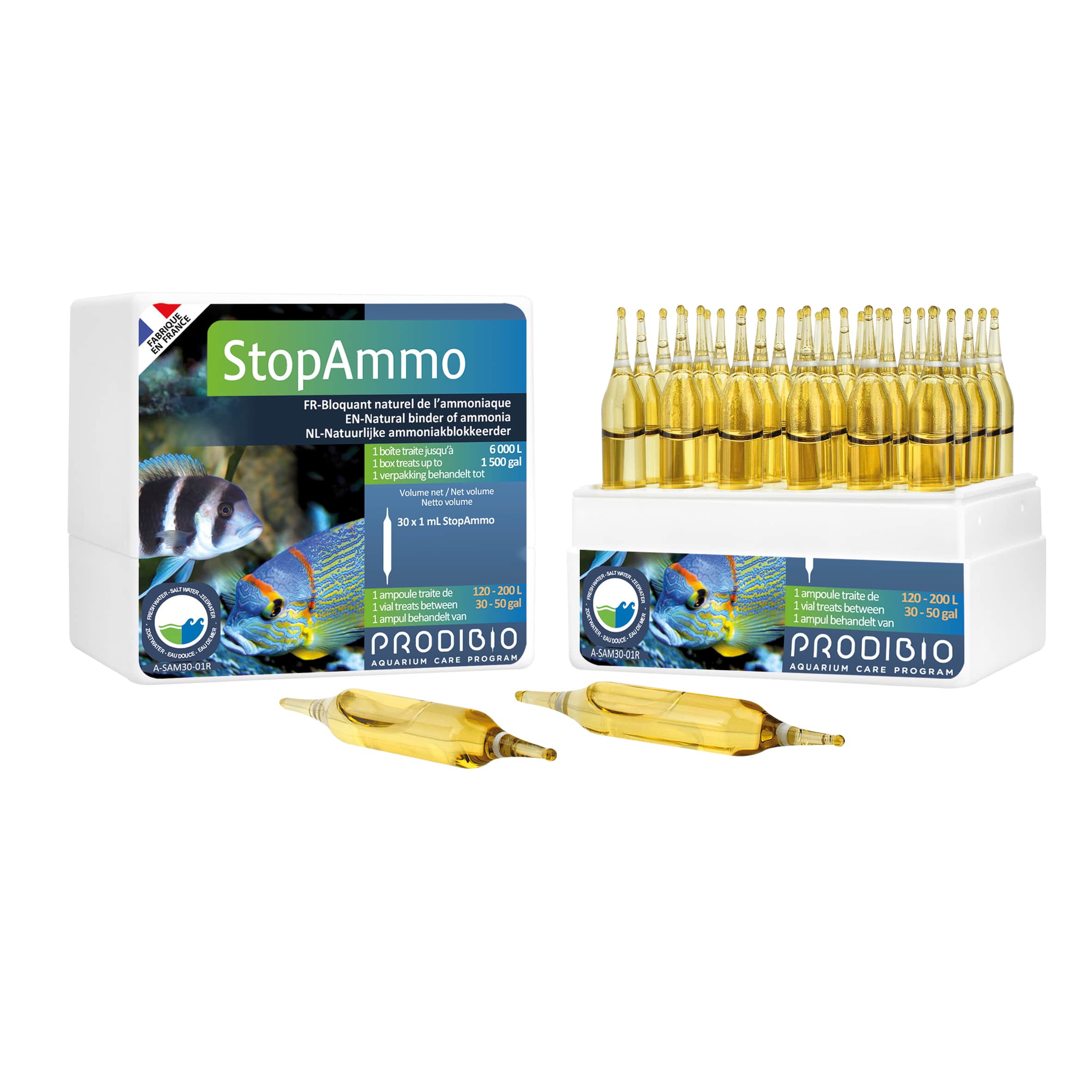 prodibio-stop-ammo-30-ampoules-elimine-l-ammoniaque-dans-l-eau-de-mer-traite-jusqu-a-6000-l