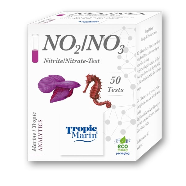 TROPIC MARIN Test Nitrites et Nitrates (NO2 et NO3) pour aquarium d\'eau douce et d\'eau de mer