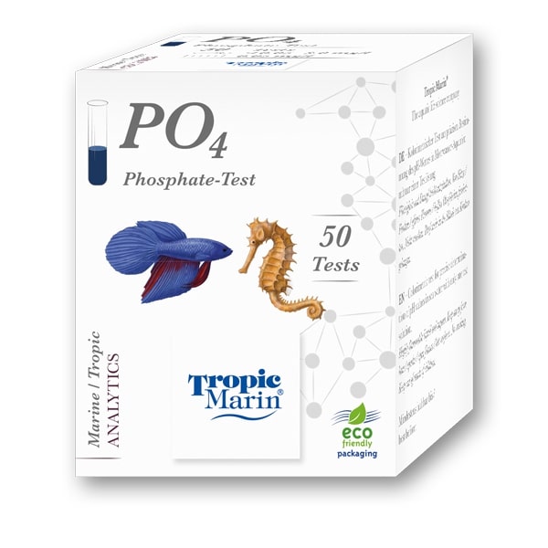 TROPIC MARIN Test Phosphates (PO4) pour aquarium d\'eau douce et d\'eau de mer