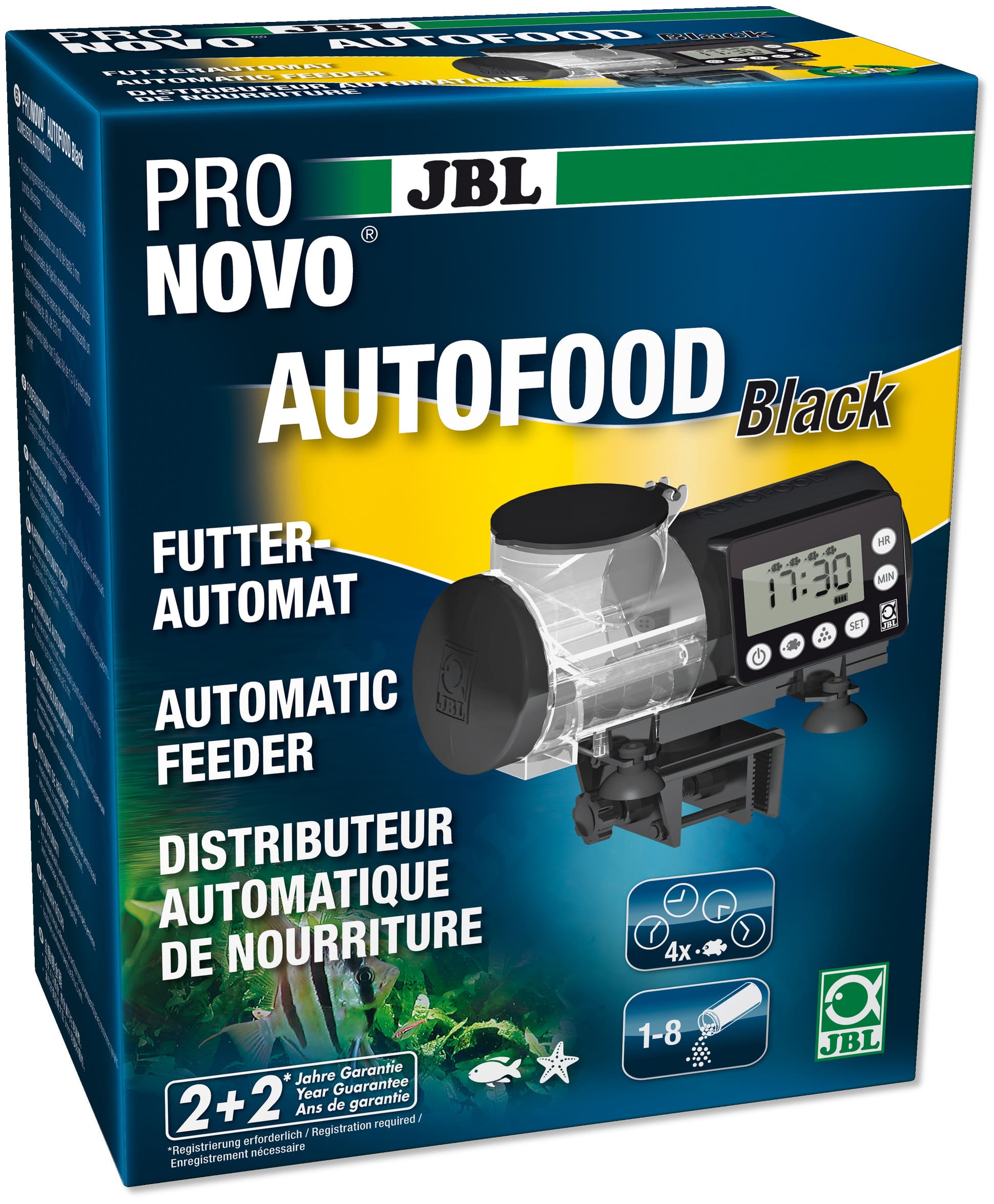 JBL ProNovo AutoFood Black distributeur de nourriture automatique pour aquarium