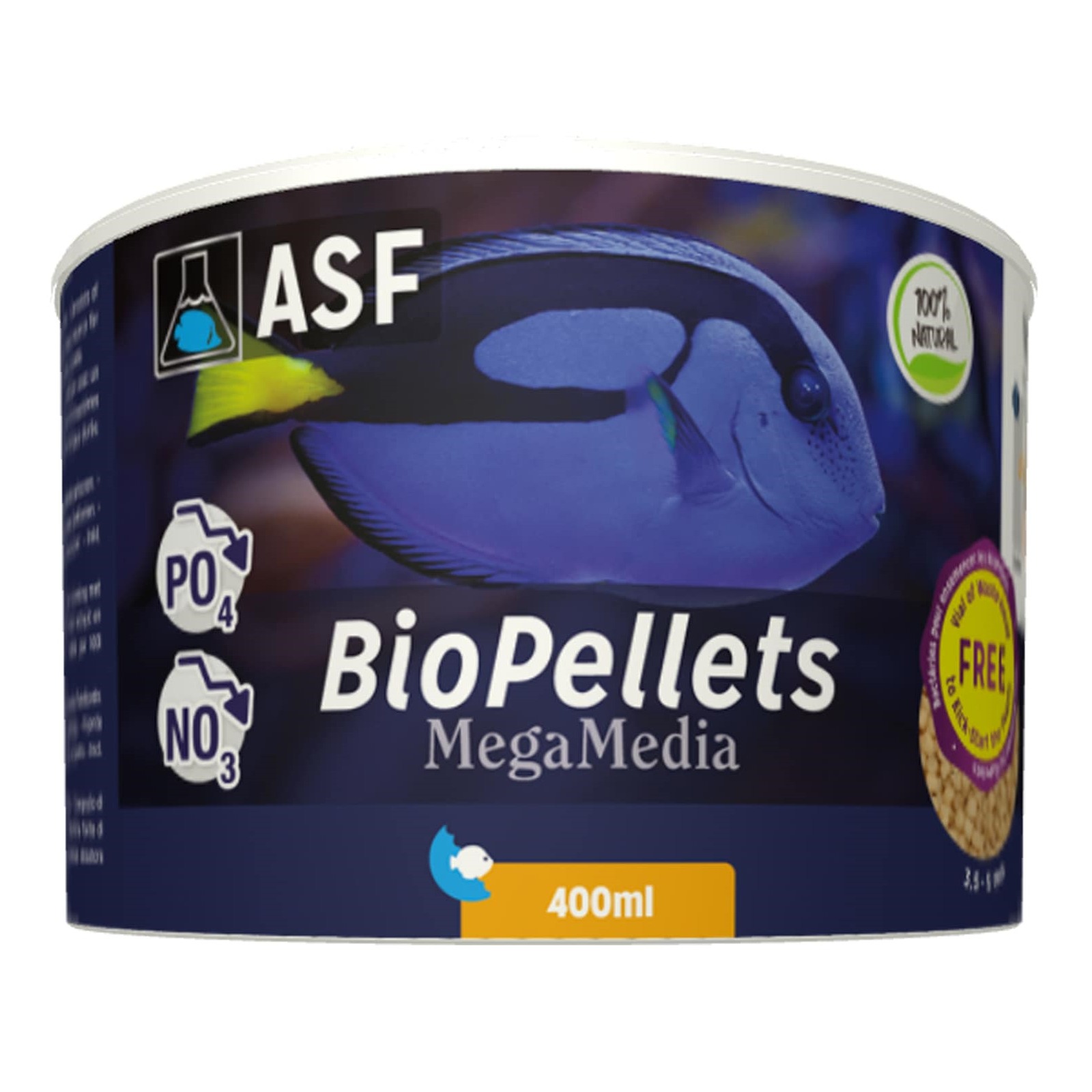 AQUARIUM SYSTEMS BioPellets 400 ml polymère anti-Nitrates et anti-Phosphates pour aquarium récifal