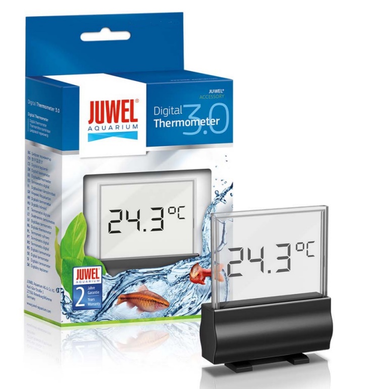 JUWEL Digital Thermometer 3.0 thermomètre numérique à pile pour aquarium