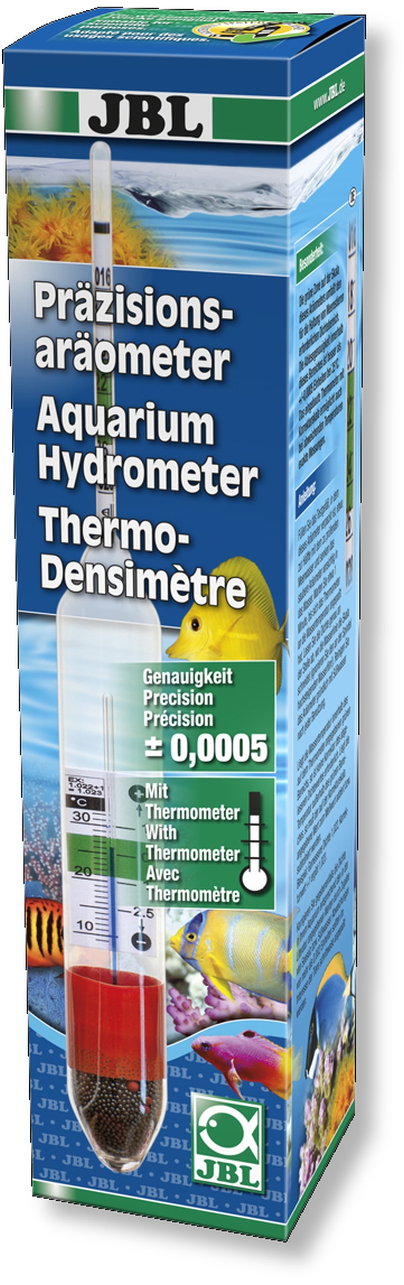 JBL Densimètre haute gamme de précision avec thermomètre intégré