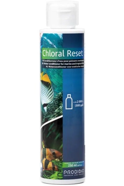 PRODIBIO Chloral Reset 250 ml conditionneur d\'eau pour eau douce et eau de mer - Traite jusqu\'à 2000 L
