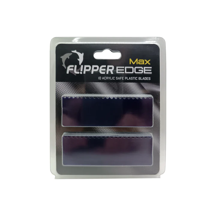 FLIPPER Blade-Edge Max lot de 10 lames de rechange en ABS spéciales vitre Acrylique pour aimant Flip Edge Max