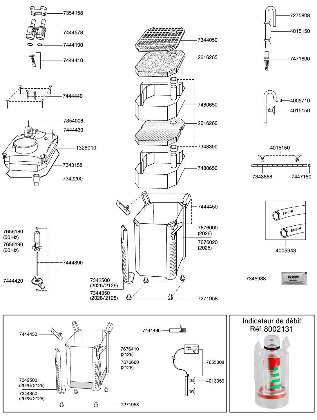 CONTEC cartouche de rechange CO2  Accessoires & pièces détachées