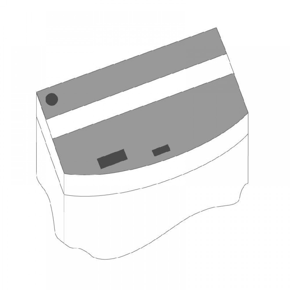 JUWEL Kit de volets de remplacement pour Aquarium Juwel Vision 450. Livré en 2 pièces